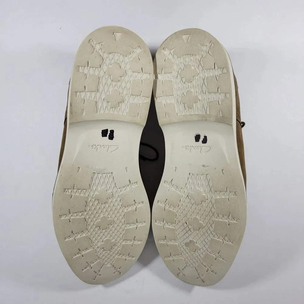 Clark's‎ Collection Men's Size 11M Malwood Dark Sand Shoes
